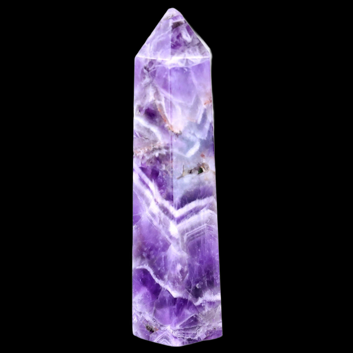 93mm Dream Amethyst Hand Carved Crystal Point