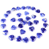 1.2" Sodalite Hand Carved Crystal Heart