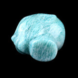 1.5" Amazonite Hand Carved Crystal Elf Alien