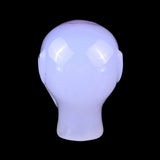 1.5" Blue Chalcedony Hand Carved Crystal Elf Alien