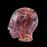 1.5" Leopard Skin Jasper Hand Carved Crystal Elf Alien