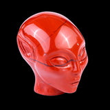1.5" Red Jasper Hand Carved Crystal Elf Alien