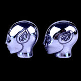 1.5" Tera Hertz Hand Carved Crystal Elf Alien