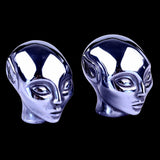 1.5" Tera Hertz Hand Carved Crystal Elf Alien