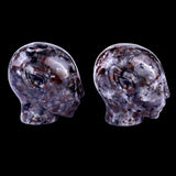 1.5" Yooperlite Hand Carved Crystal Elf Alien