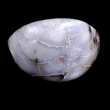2.1" Blue Chalcedony Hand Carved Crystal Polished Stone