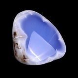 2.1" Blue Chalcedony Hand Carved Crystal Polished Stone