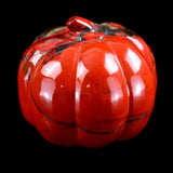2.6" Red Jasper Hand Carved Crystal Pumpkin