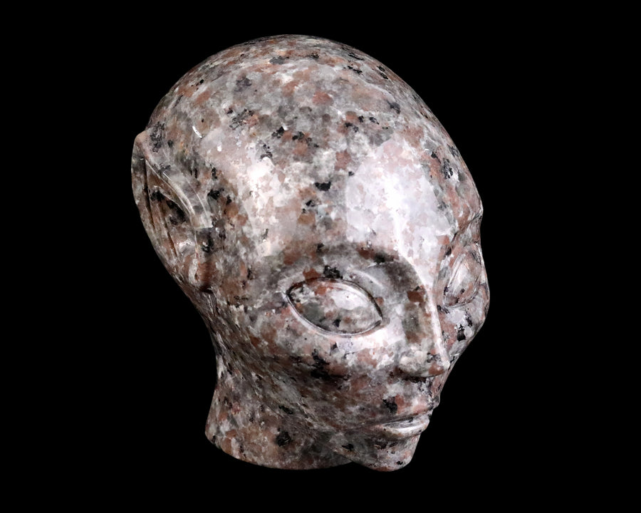 3.9" Yooperlite Hand Carved Crystal Elf Alien
