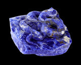 5.9" Sodalite Hand Carved Crystal Snake