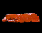 6.3" Red Jasper Hand Carved Crystal Horse