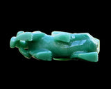 6.5" Green Aventurine Hand Carved Crystal Kylin