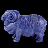 6.7" Blue Aventurine Hand Carved Crystal Sheep