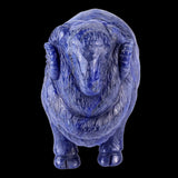 6.7" Blue Aventurine Hand Carved Crystal Sheep