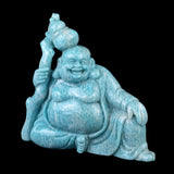 7.1" Amazonite Hand Carved Crystal Buddha