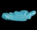 7.5" Amazonite Hand Carved Crystal Buddha