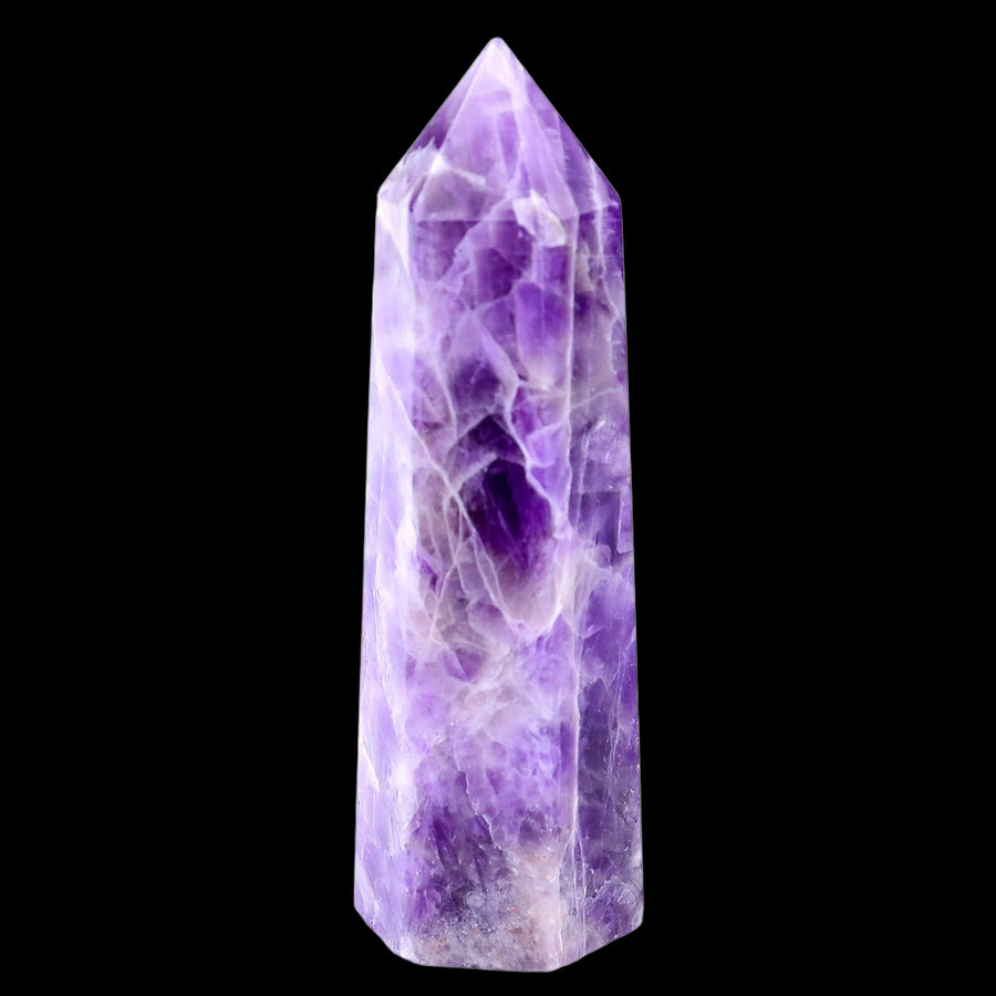 82mm Dream Amethyst Hand Carved Crystal Point