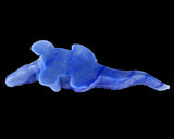 12.2" Blue Aventurine Hand Carved Crystal Crocodile