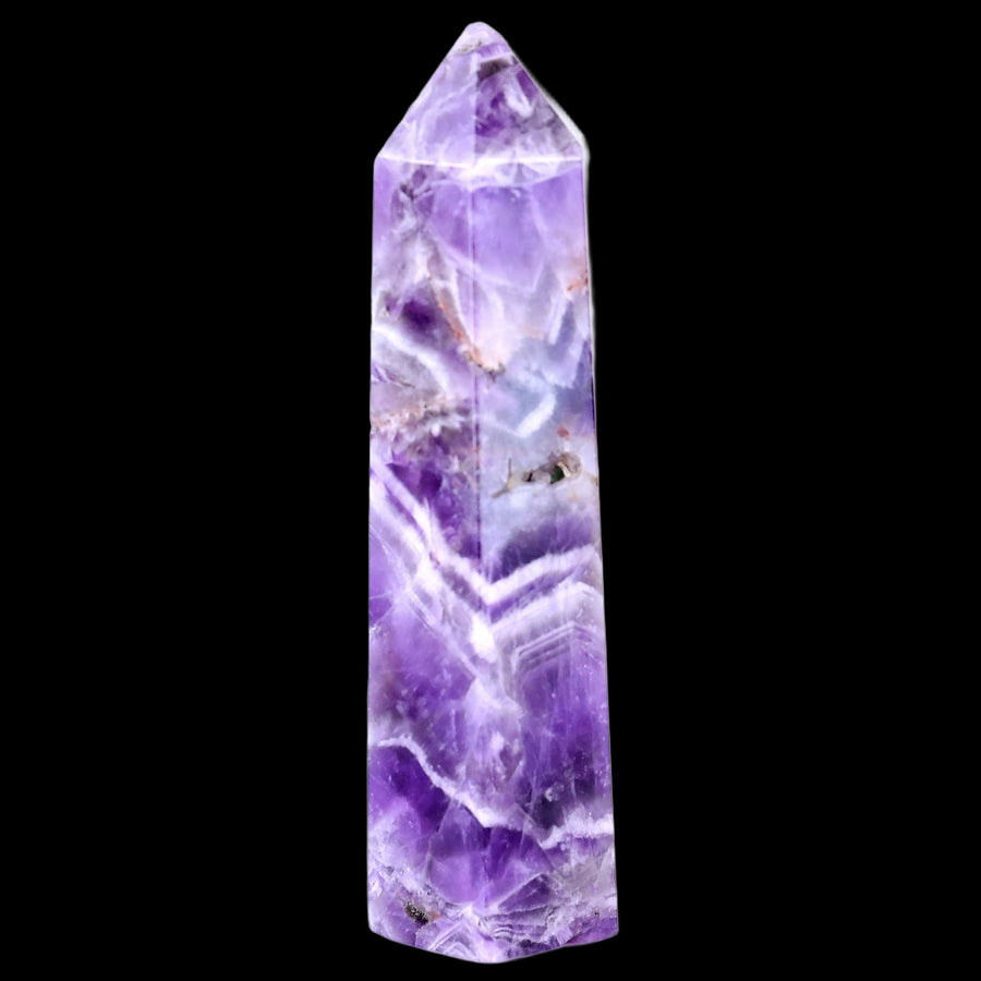 93mm Dream Amethyst Hand Carved Crystal Point