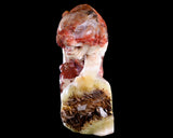 Amazing 7.6" Chalcedony Hand Carved Crystal Tiger