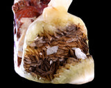 Amazing 7.6" Chalcedony Hand Carved Crystal Tiger