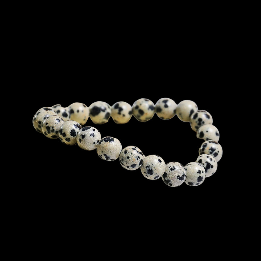 Natural Dalmatian Healing Energy Bracelet