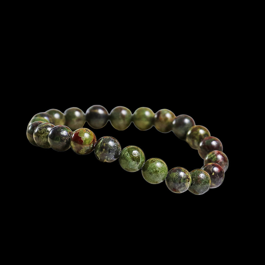 Natural Dragon Blood Jasper Healing Energy Bracelet