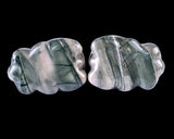 Natural Nine Dragon Jade Hand Carved Crystal Panda