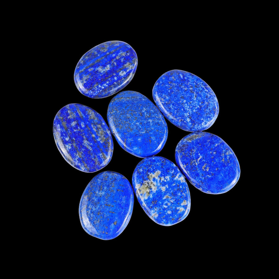 Natural Lapis Lazuli Hand Carved Crystal Polished Palm Stone