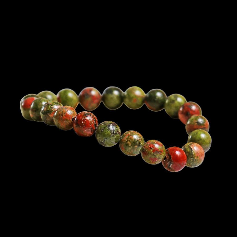 Natural Unakite Healing Energy Bracelet