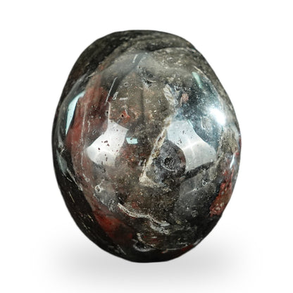 Kindred Vein 2.2" Red Crazy Lace Agate Hand Carved Crystal Realistic Skull Sculpture (SKU: SKH20RC01) - Photo 6