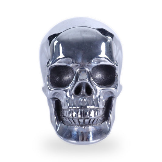 Kindred Vein 3" Tera Hertz Hand Carved Crystal Realistic Skull Sculpture (SKU: SKH30LK01) - Photo 1